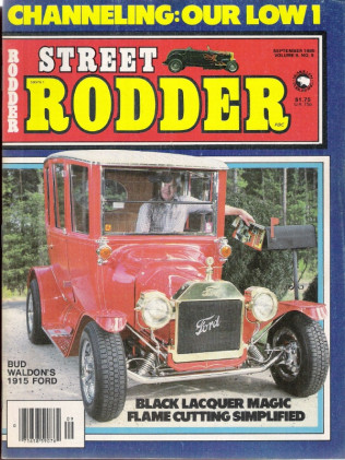 STREET RODDER 1980 SEPT - HOW TO GET A PERFECT BLACK LACQUER PAINT JOB
